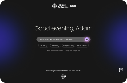 Project Ambience Image